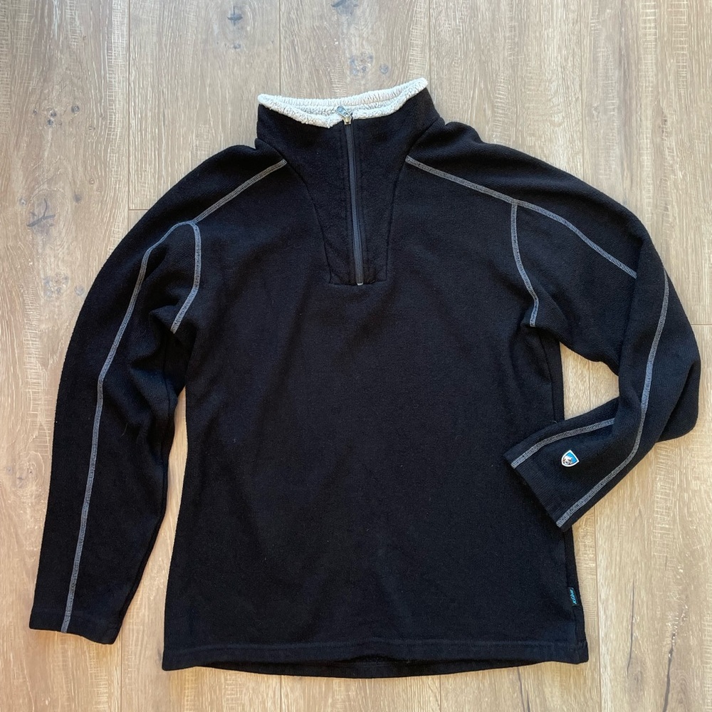 Kuhl Black Alfpaca Fleece